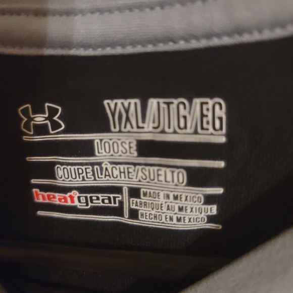 UNDER ARMOUR YOUTH XL LOOSE FIT , GREY and BLACK. - Picture 3 of 3